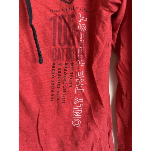 Disney Parks Star Wars‎ First Order Red Pullover Top Unisex Small - Picture 4 of 10